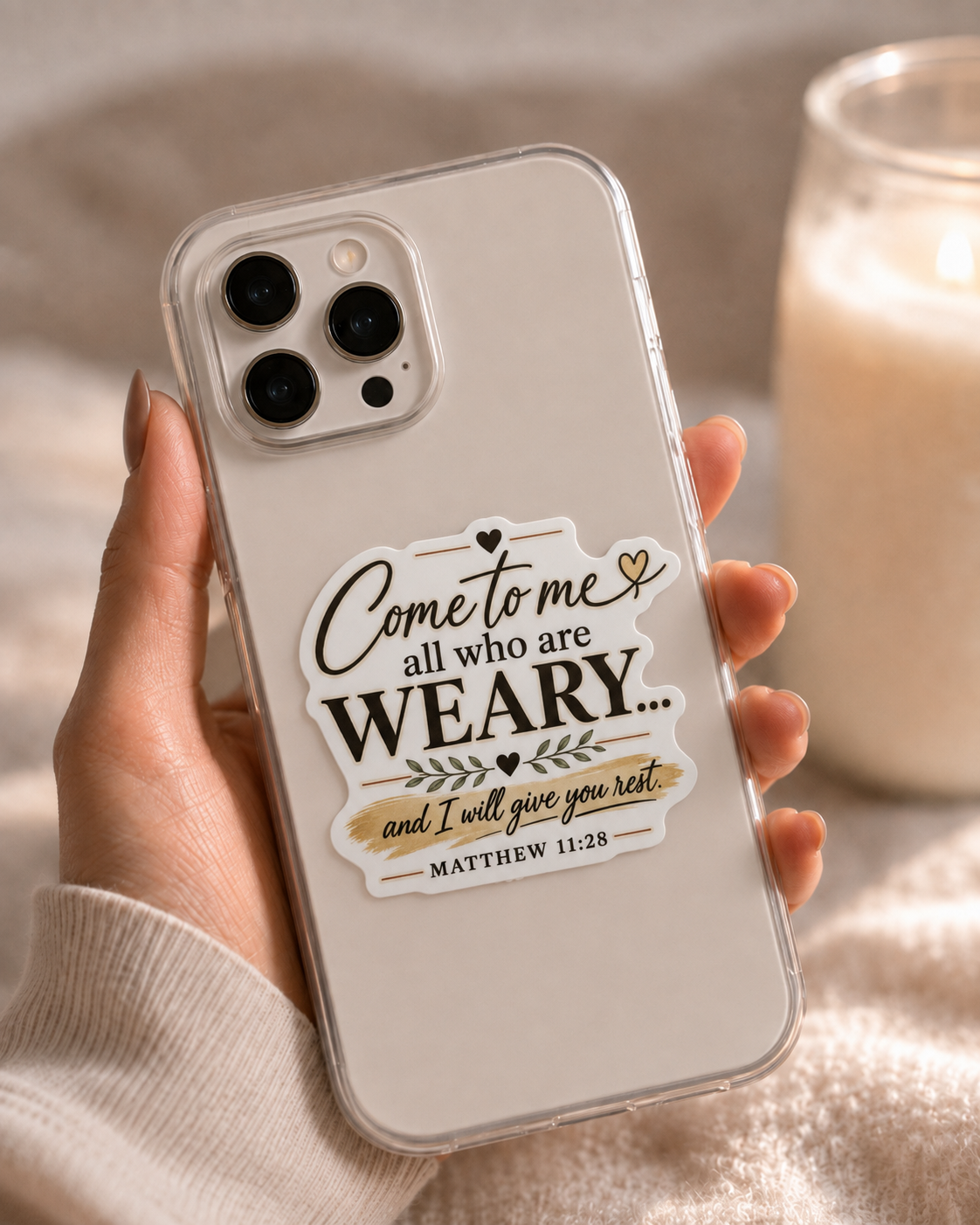 8-Piece Faith-Filled Sticker Collection