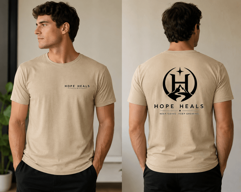 Hope Heals - T-shirt T-shirt oversized streetwear hoodie t-shirt for men women - CHILLSTRIKE premium urban fashion