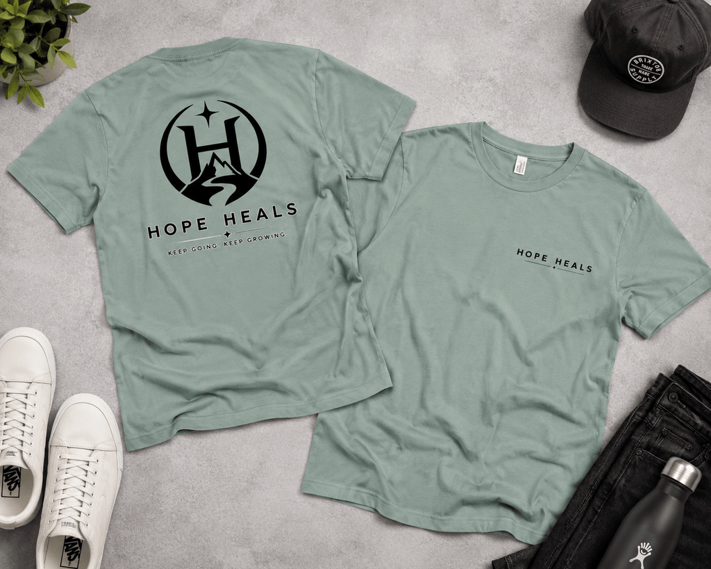 Hope Heals - T-shirt T-shirt oversized streetwear hoodie t-shirt for men women - CHILLSTRIKE premium urban fashion